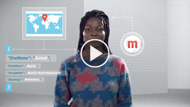 Watch this video about teaching the next generation of Webmakers